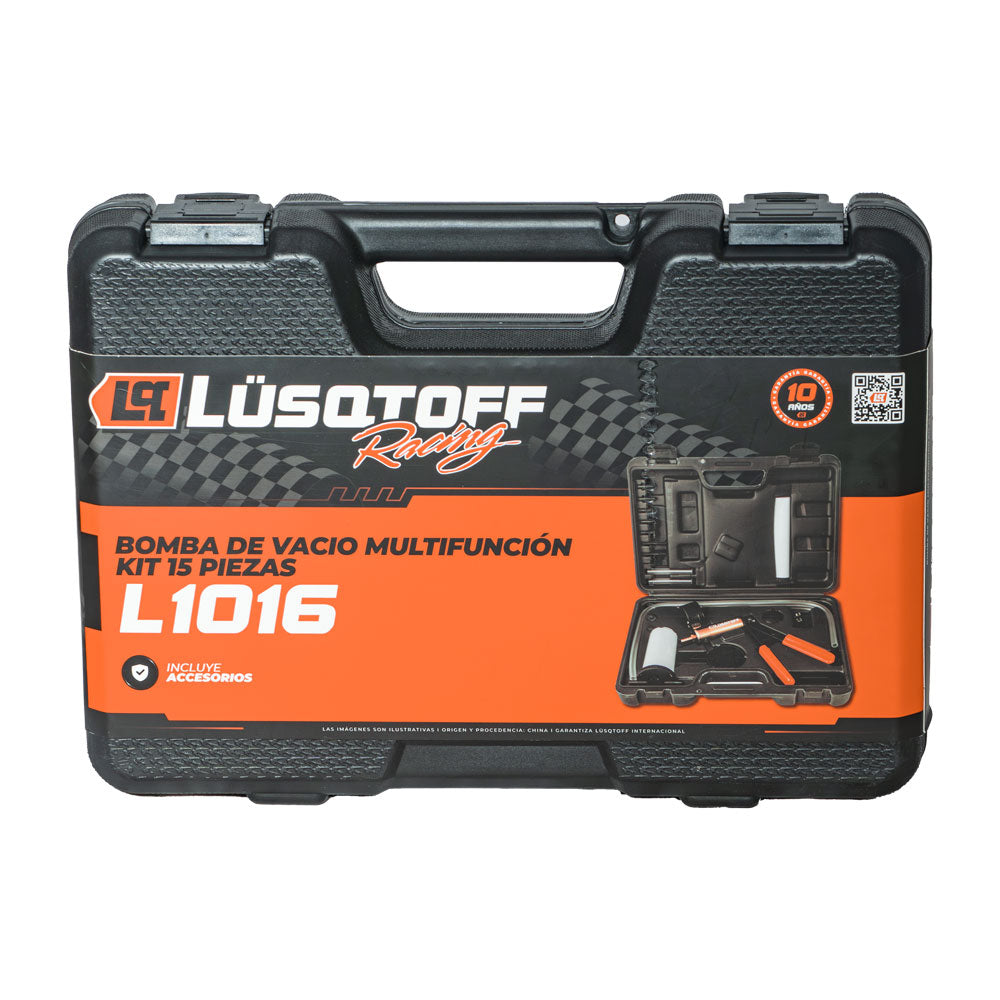 BOMBA DE VACIO MULTIFUNCIÓN KIT 19 PIEZAS - LUSQTOFF