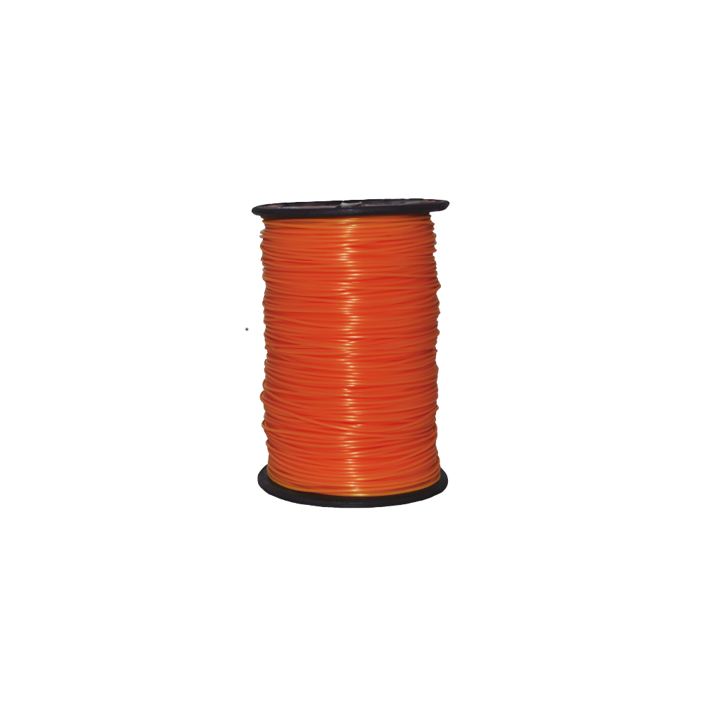 TANZA NARANJA PERFIL CUADRADO 2.4MM 1KG - LUSQTOFF
