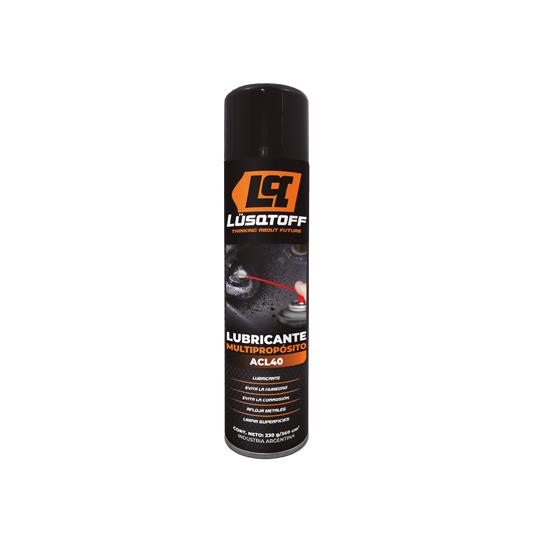 LUBRICANTE MULTIPROPOSITO AEROSOL 360 CC CON FRAGANCIA A LIMON! - LUSQTOFF