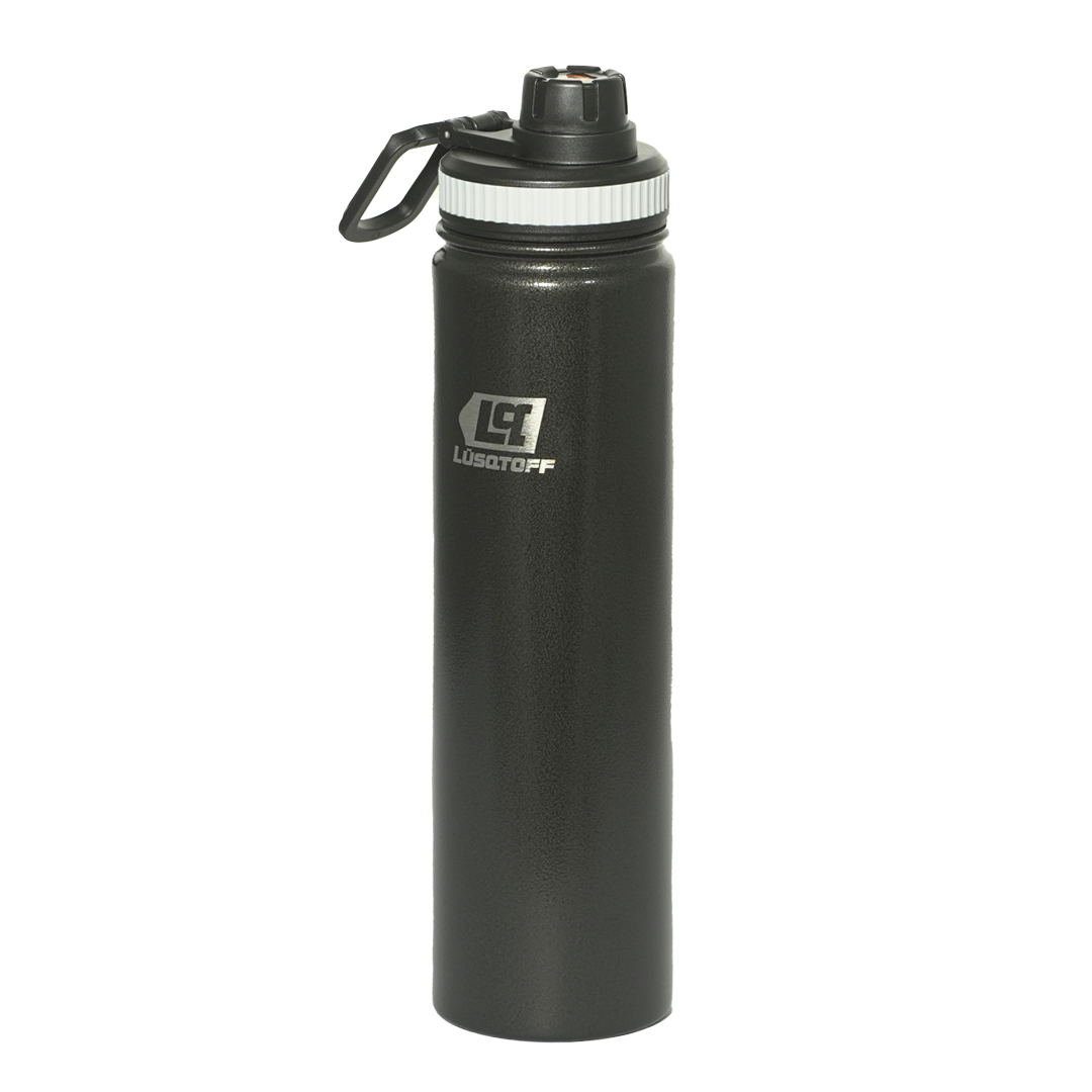 BOTELLA TERMICA 750 ML NEGRO - LUSQTOFF