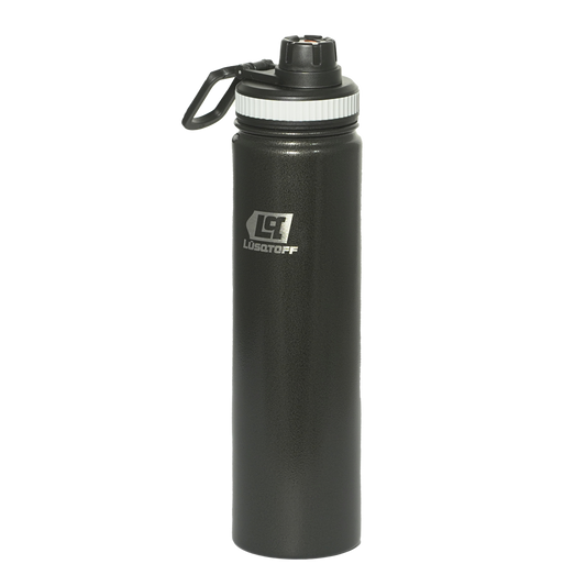 BOTELLA TERMICA 750 ML NEGRO - LUSQTOFF