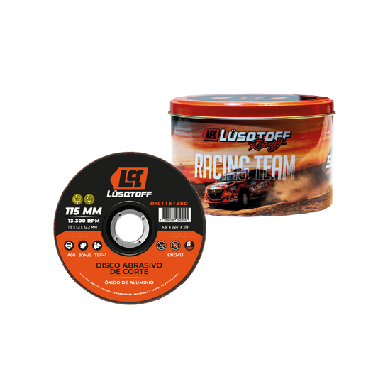 DISCOS ABRASIVO DE CORTE LATA X50 115 * 1,2 - LUSQTOFF