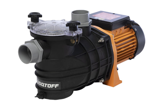 BOMBA AUTOCEBANTE CON TRAMPA DE PELOS 1HP - LUSQTOFF