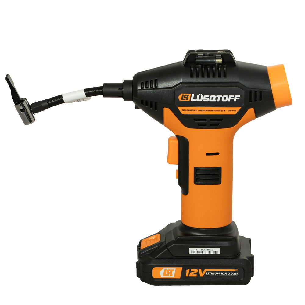 INFLADOR A BATERIA CON MEDIDO DIGITAL - LUSQTOFF