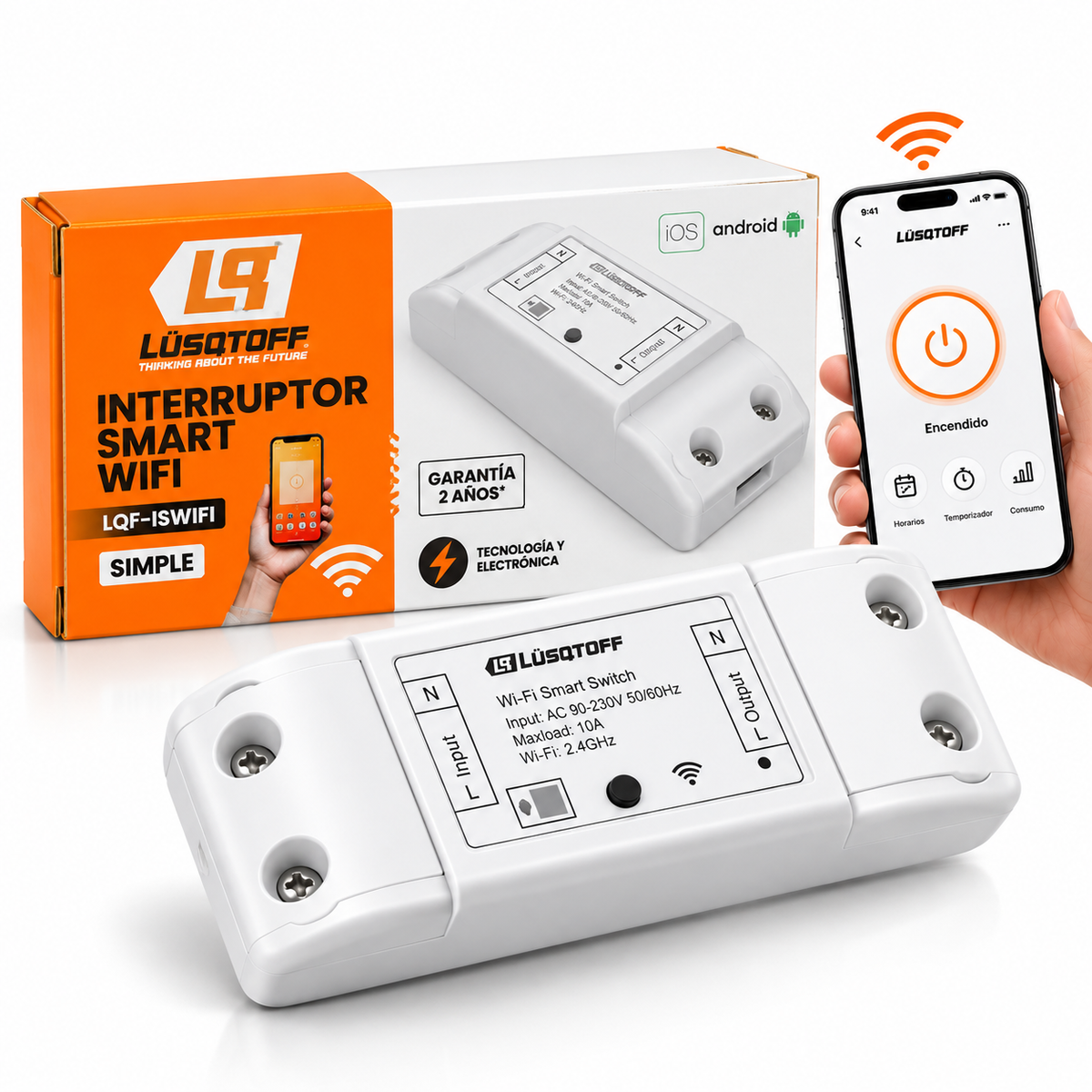 Interruptor Smart-Wifi | Lusqtoff®