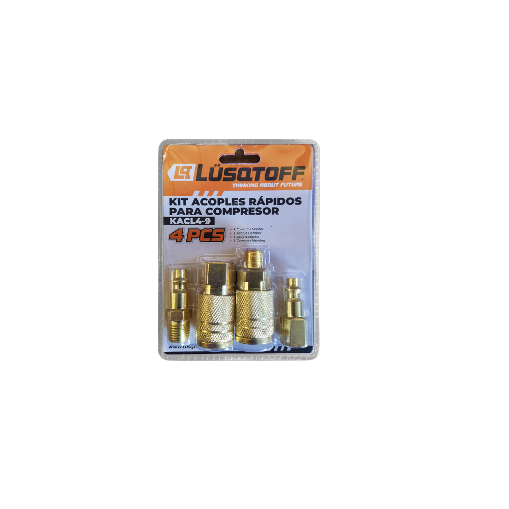 KIT ACOPLE RAPIDOS PARA COMP - LUSQTOFF