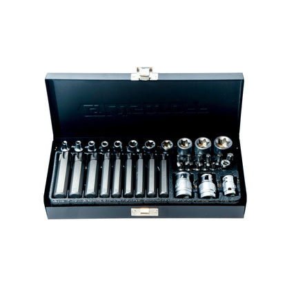 JUEGO DE PUNTAS TORX Y BOCALLAVES 35 PIEZAS - LUSQTOFF