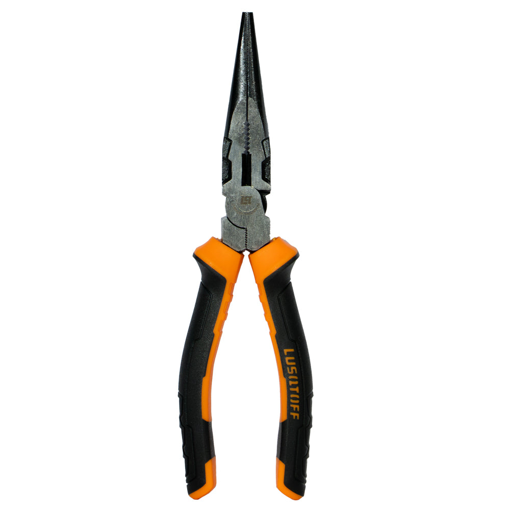 PINZA DE PUNTA MEDIA CAÑA 8" PRO - LUSQTOFF
