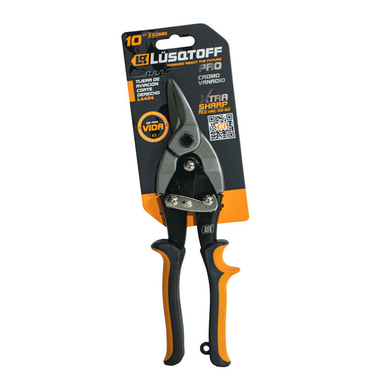 TIJERA DE AVIACION CORTE DERECHO 10" PRO - LUSQTOFF