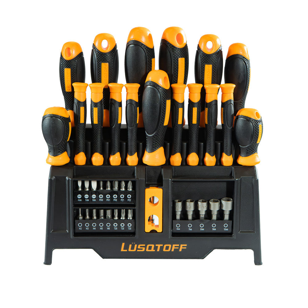 SET DESTORNILLADORES 39 PCS - LUSQTOFF