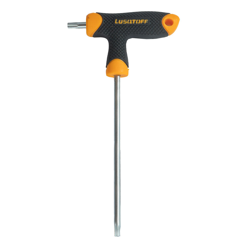 LLAVE TORX TAMPER CON MANGO EN T - T20 X 100MM - LUSQTOFF