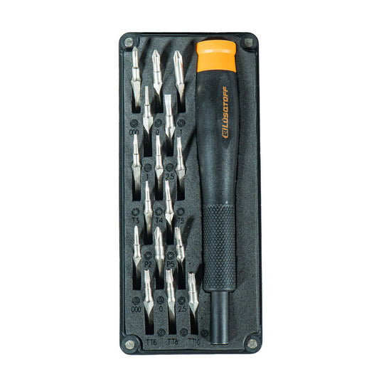 DESTORNILLADOR DE PRECISION DE 17 PIEZAS - LUSQTOFF