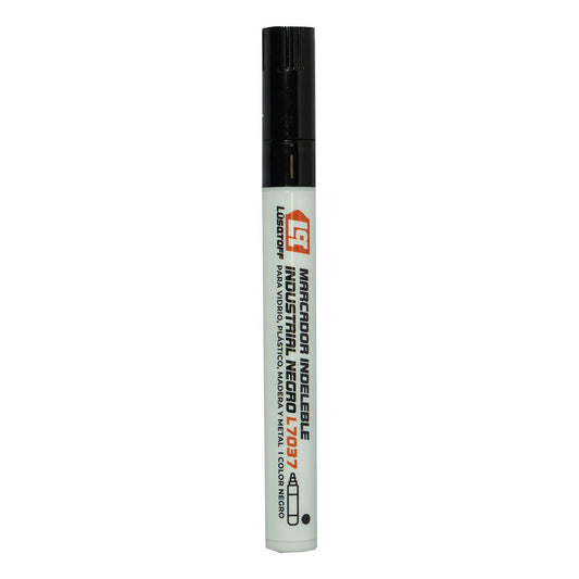 MARCADOR INDELEBLE INDUSTRIAL NEGRO - LUSQTOFF