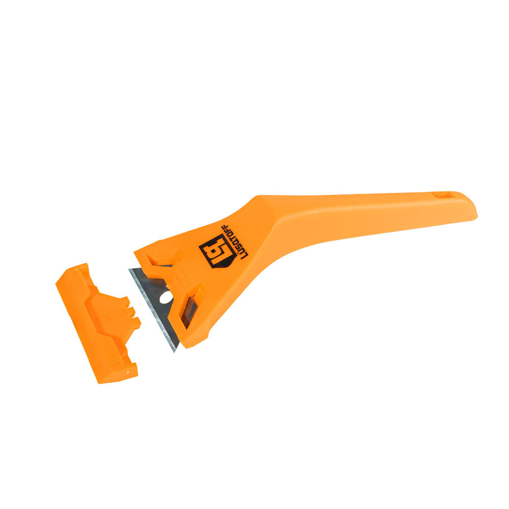 RASPADOR DE PLÁSTICO CON NAVAJA - LUSQTOFF