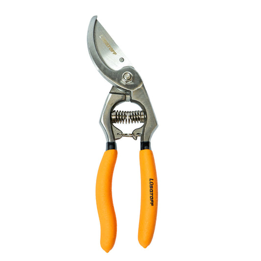 TIJERA DE PODA 8" CORTE CURVO MANGO ERGONOMICO - LUSQTOFF