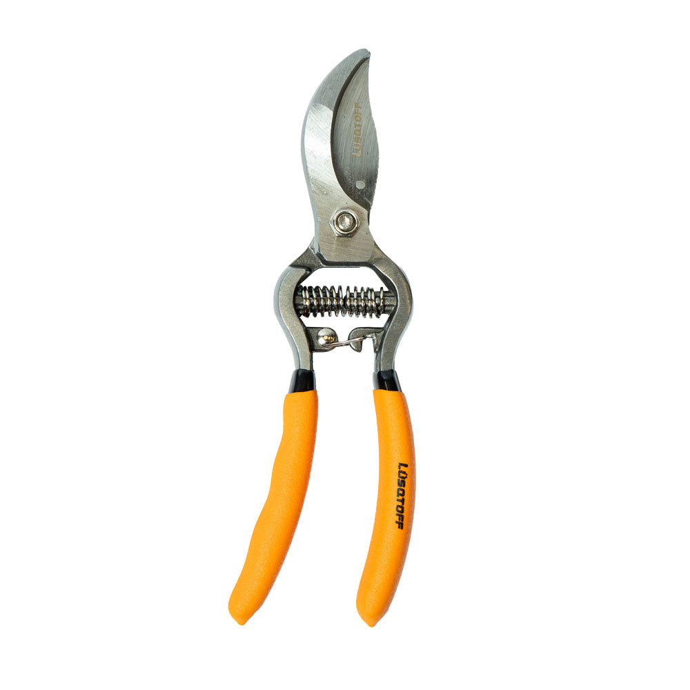 TIJERA DE PODA DE MANO 8" MANGO CURVO - LUSQTOFF