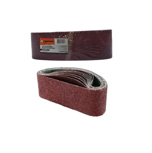 LIJA DE BANDA 75 X 533MM 80 - LUSQTOFF