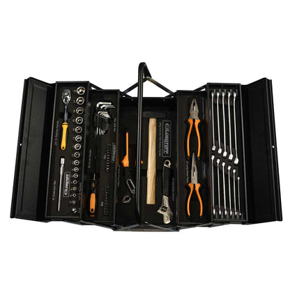 CAJA DE HERRAMIENTAS PLEGABLE CON 64 PZAS - LUSQTOFF