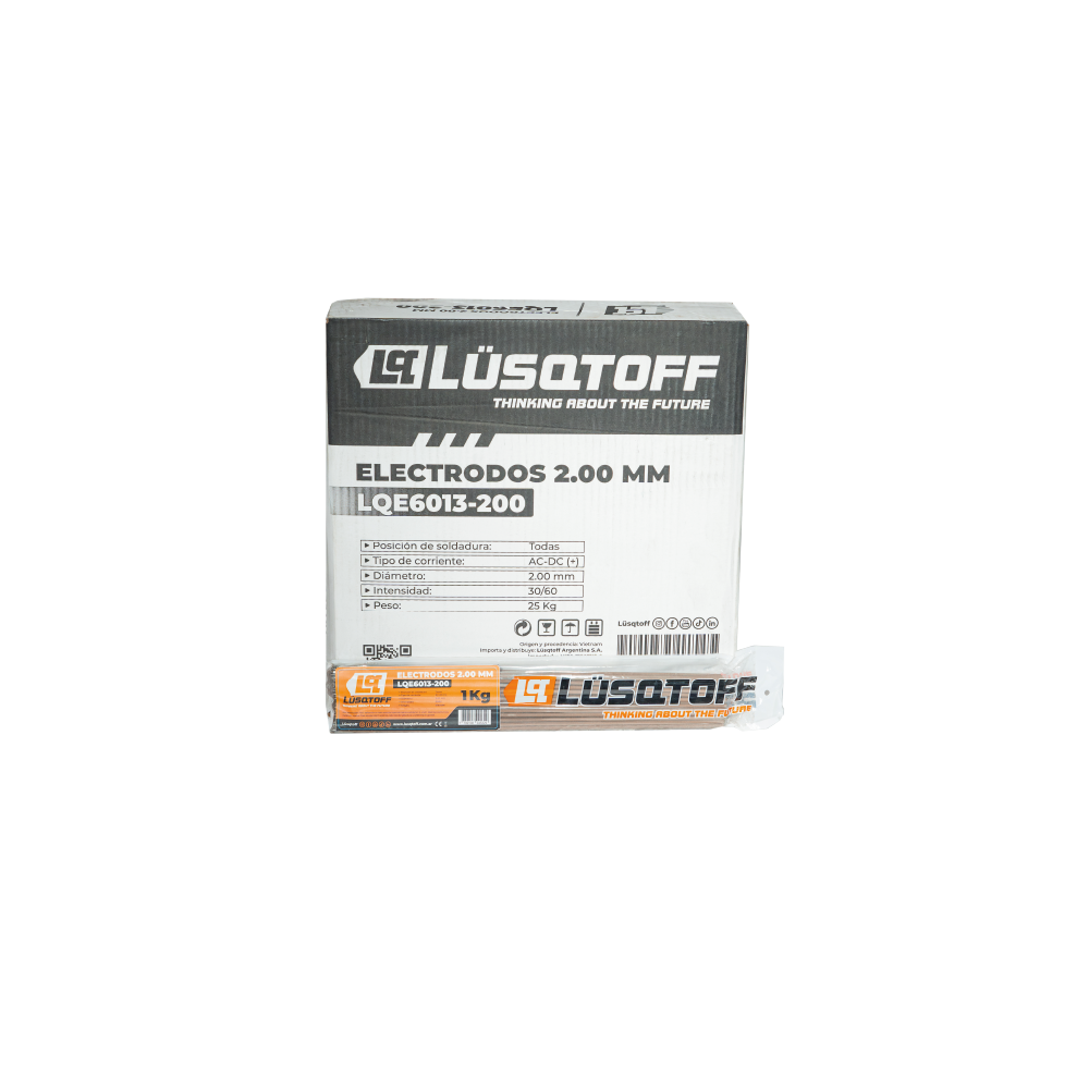 CAJA ELECTRODOS 25KG 2MM - LUSQTOFF