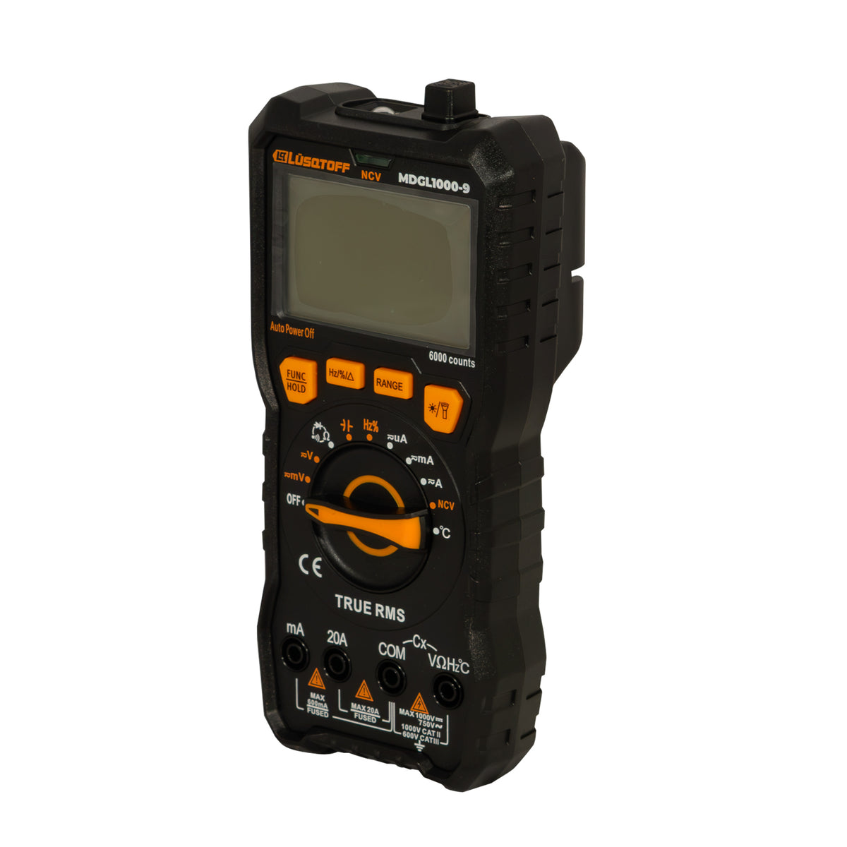 TESTER DIGITAL 1000V (BLACK) - LUSQTOFF