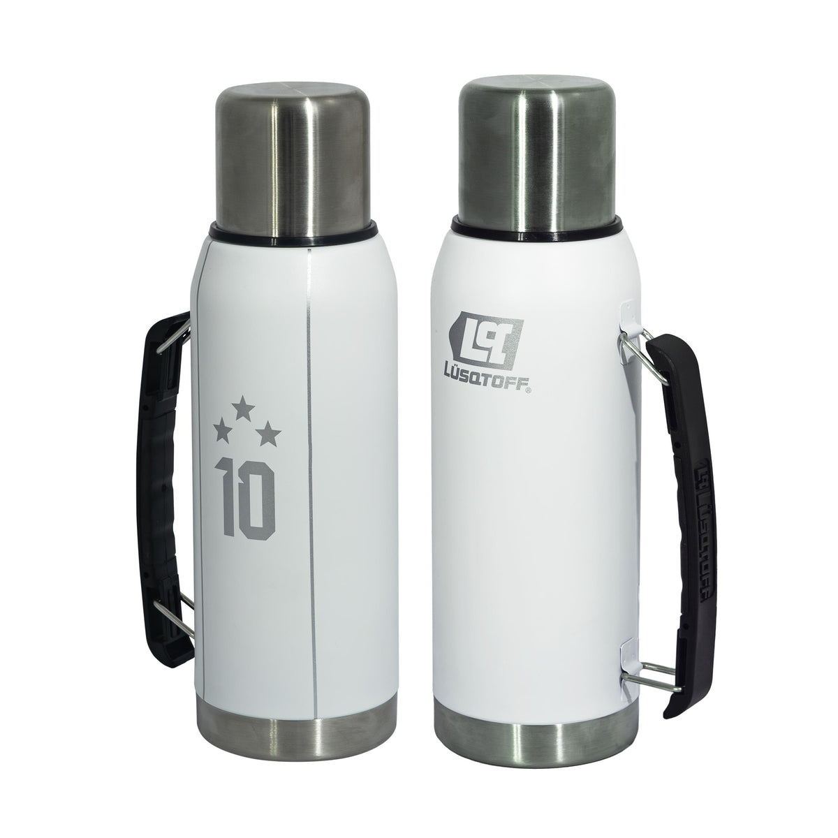 TERMO INOX. 1 LT COLOR BLANCO 3 ESTRELLAS - LUSQTOFF