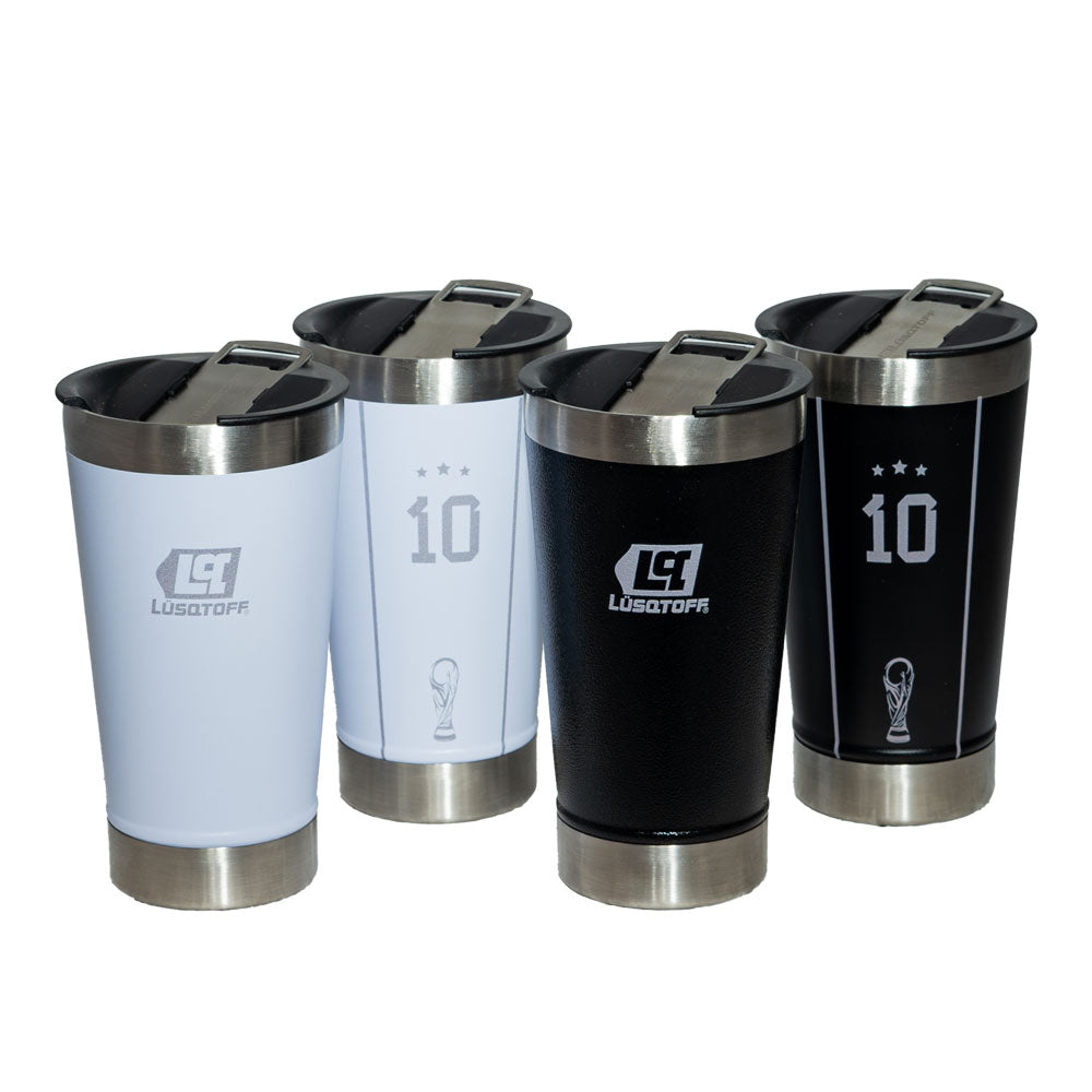 SET 4 VASOS CON TAPA - LUSQTOFF