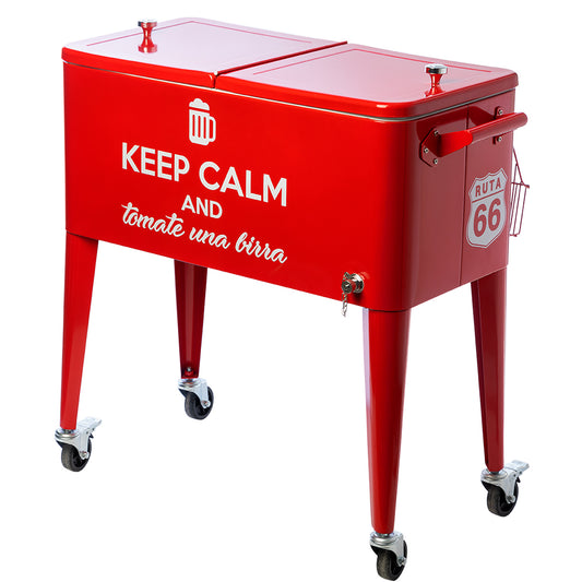 CONSERVADORA 80LTS COLOR ROJA - LUSQTOFF