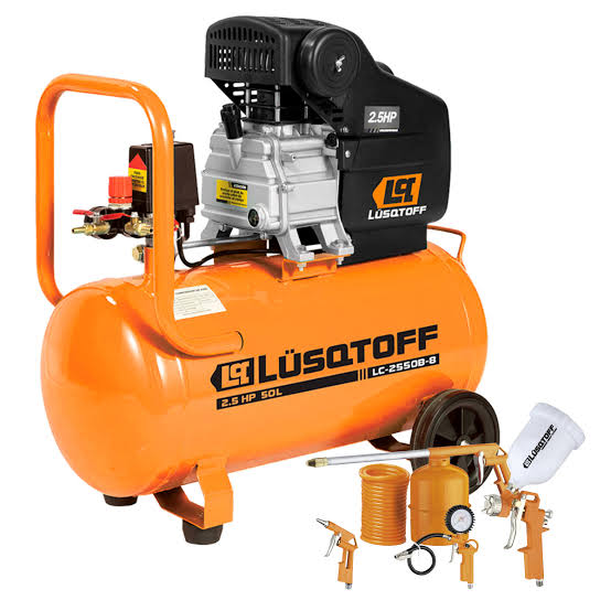 COMPRESOR 50L CON KIT - LUSQTOFF